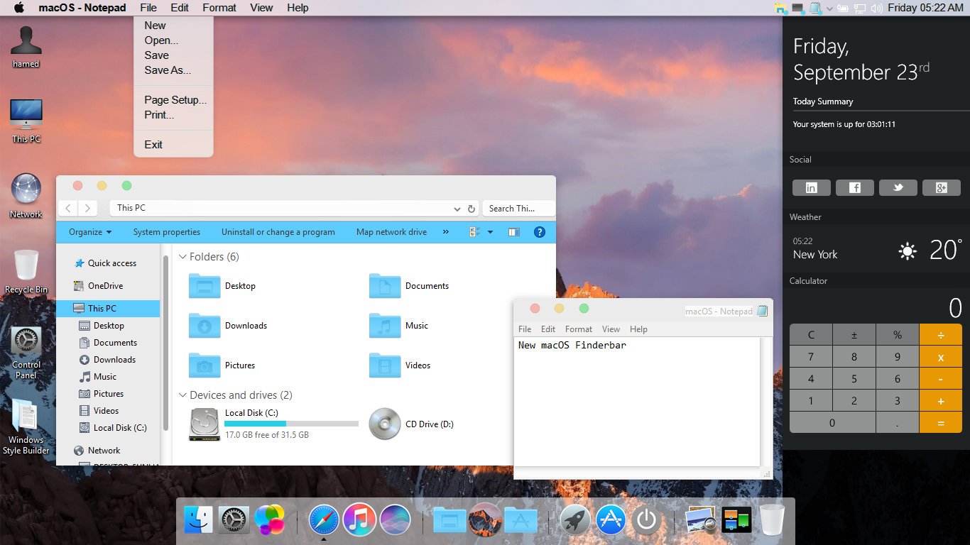 mac for windows vista
